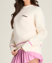 バーシティ クルーネック セーター - サンドリフト