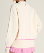 バーシティ クルーネック セーター - サンドリフト