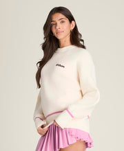 バーシティ クルーネック セーター - サンドリフト