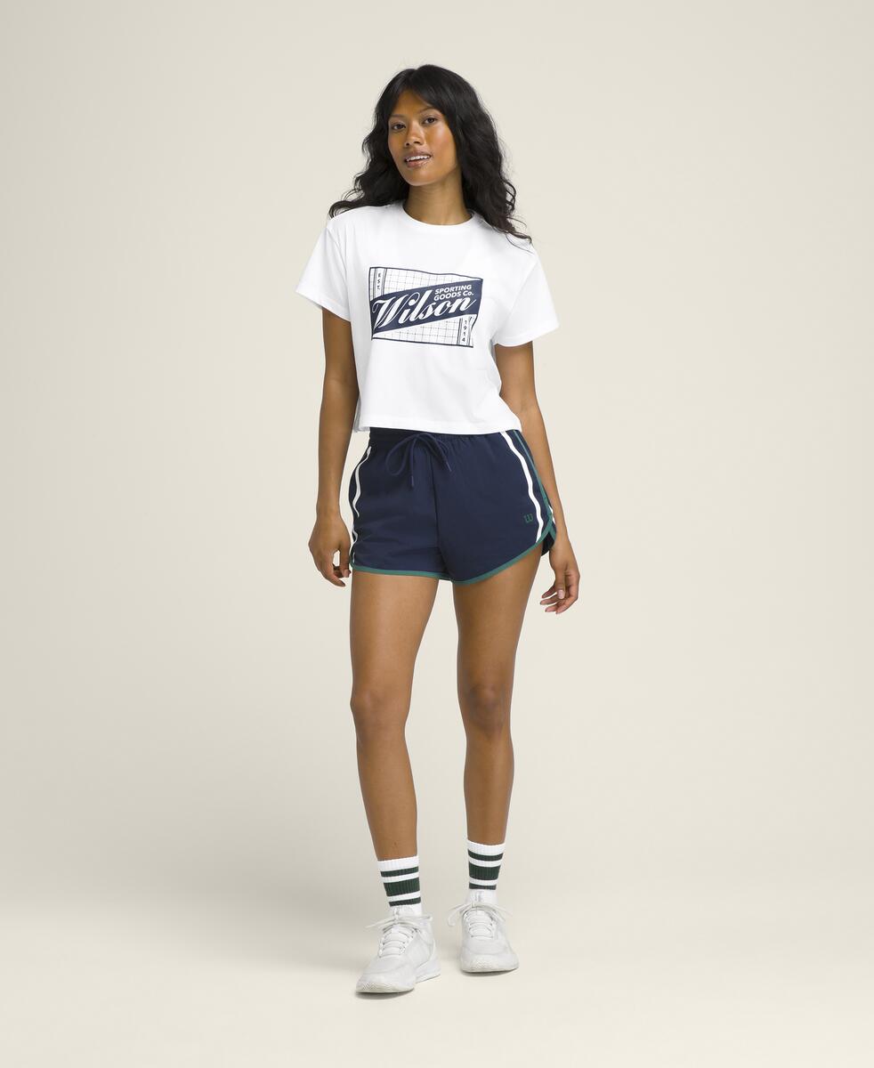 ハーパー クロップ Tシャツ - ホワイト