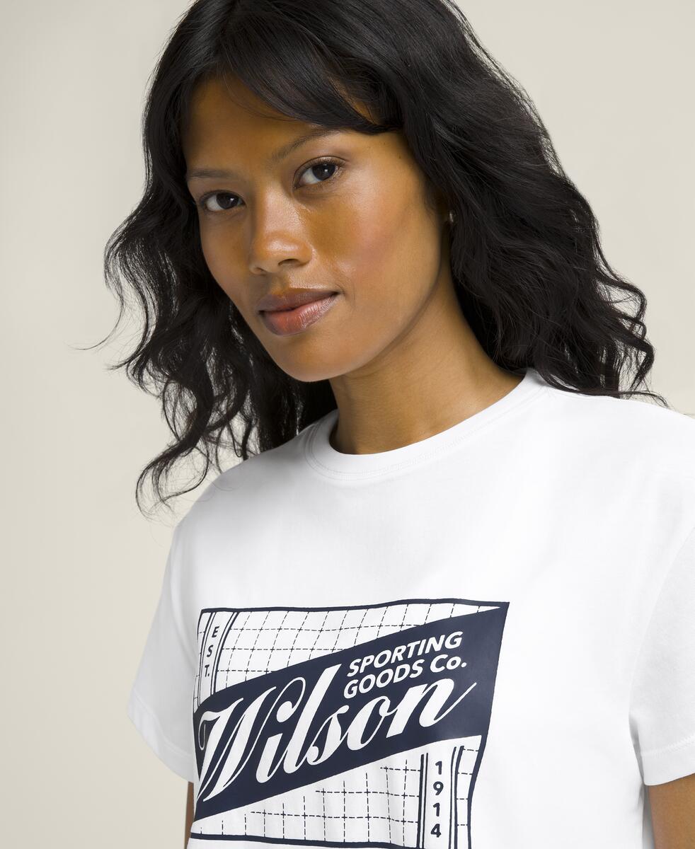 ハーパー クロップ Tシャツ - ホワイト