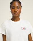 ハーパー クロップ Tシャツ - サンド