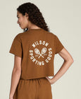 ハーパークロップTシャツ-キャラメルカフェ