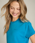 Harper Crop Tee Wave