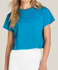 Harper Crop Tee Wave