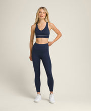 エッセンシャル トレーニング タイツ  -  クラシックネイビー