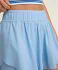 レーザー レース ショートパンツ - エアリーブルー