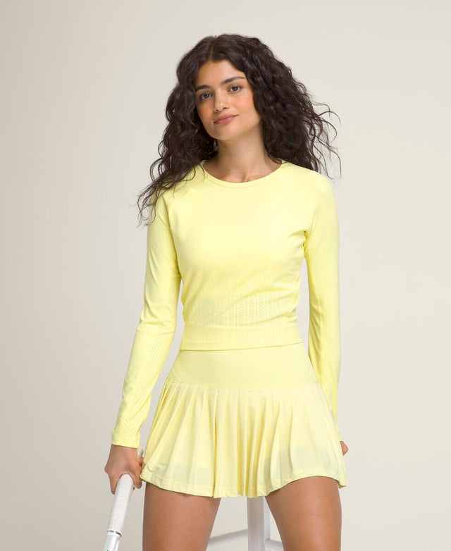 レーザー レース ロングスリーブ - レモネード