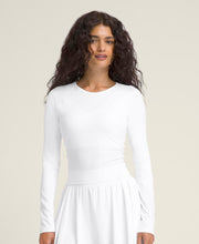 レーザー レース ロングスリーブ - ホワイト