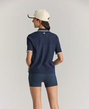 アディソン ニット ポロ  -  クラシックネイビー