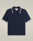 アディソン ニット ポロ  -  クラシックネイビー