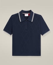 アディソン ニット ポロ  -  クラシックネイビー