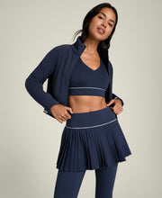 スポーティフ スコート タイツ  -  クラシックネイビー