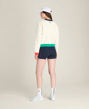 ニット プラッシュ クルー  -  サンド