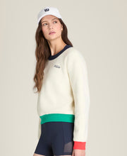 ニット プラッシュ クルー  -  サンド