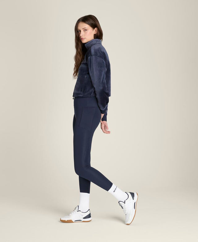 ダベンポート フリース ポップオーバー  -  クラシックネイビー