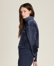 ダベンポート フリース ポップオーバー  -  クラシックネイビー