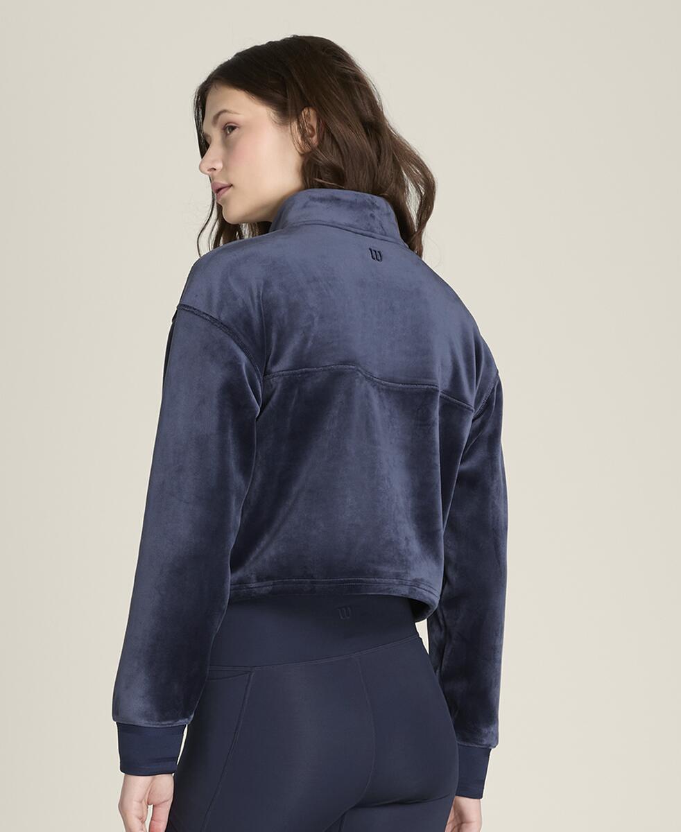 ダベンポート フリース ポップオーバー  -  クラシックネイビー