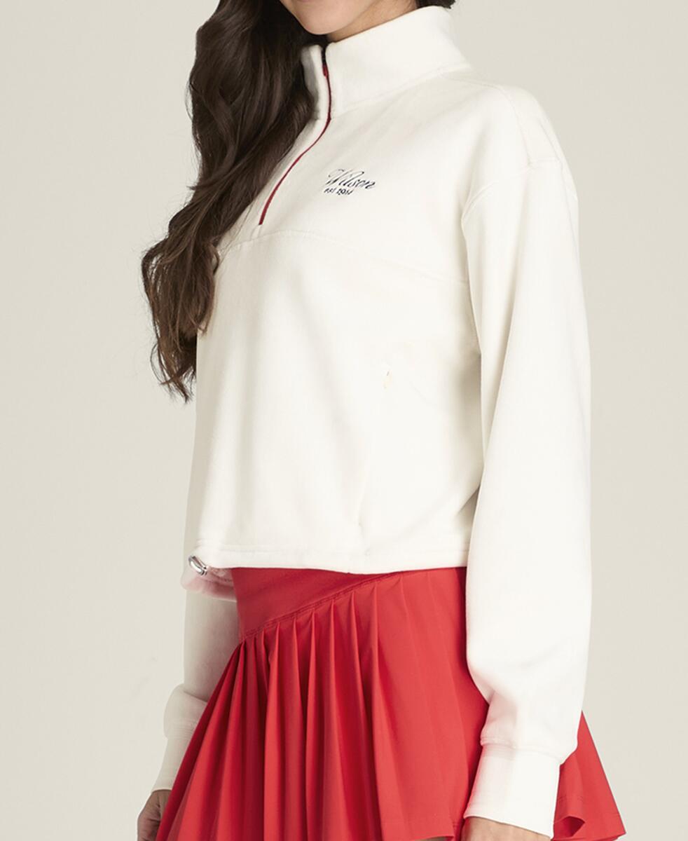 ダベンポート フリース ポップオーバー  -  サンド