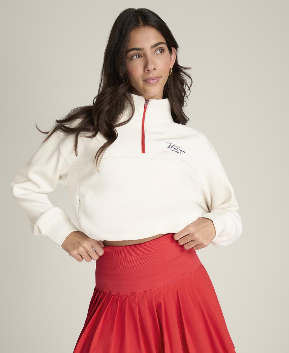 ダベンポート フリース ポップオーバー  -  サンド