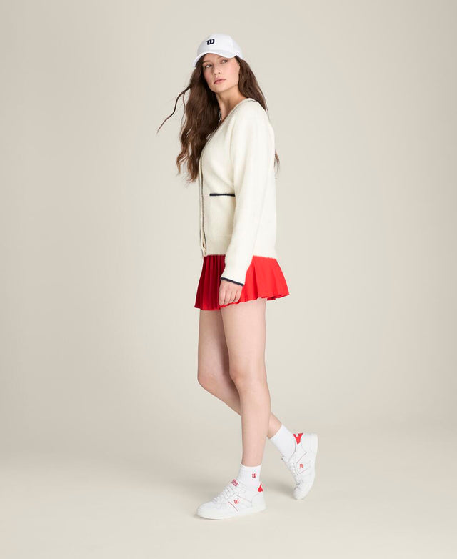 アイラッシュ カーディガン  -  サンド