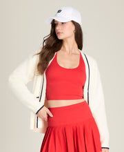 アイラッシュ カーディガン  -  サンド