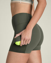 ベースラインボールショートパンツ-グリーン