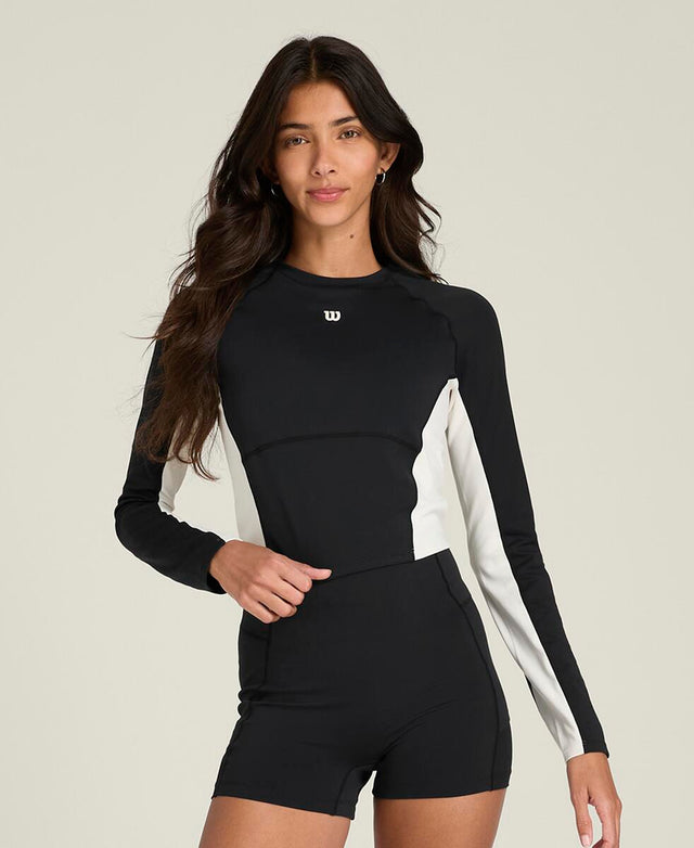 ベースライン ロングスリーブ  -  ブラック