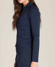 ベースライン ハーフジップ - クラシックネイビー