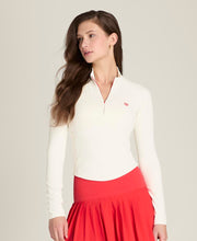 ベースライン ハーフジップ  -  サンド