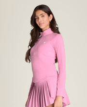 ベースライン ハーフジップ - ブルーム