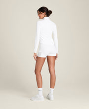 ベースライン ハーフジップ  -  ホワイト