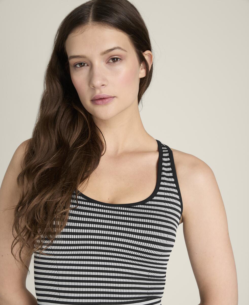 エブリデイ ブラミ ミニ ストライプ - ブラック/サンド