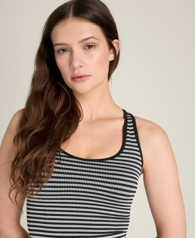 エブリデイ ブラミ ミニ ストライプ - ブラック/サンド