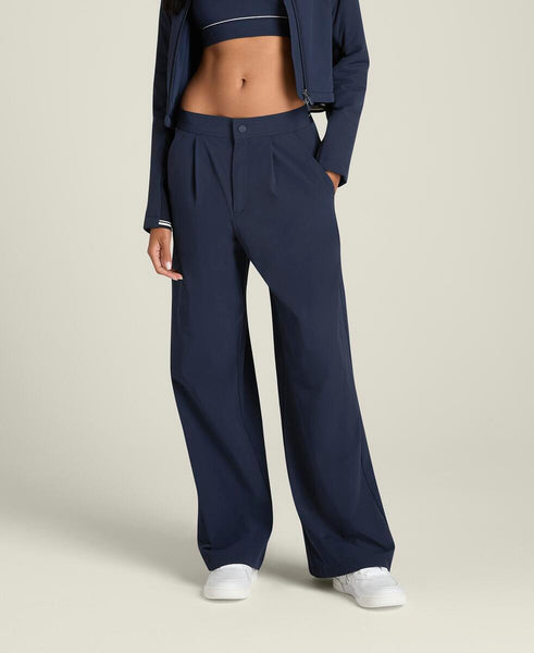 ワイドレッグ パンツ - クラシックネイビー by Wilson Japan