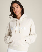 ウイルソン アメリカ シュランケン フーディー - ストーン