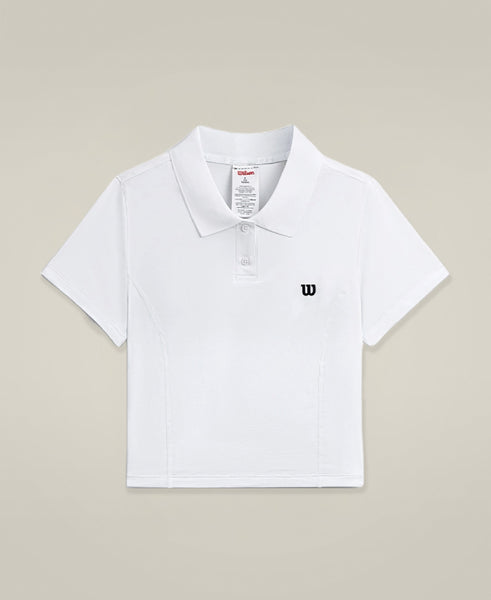 Wilson ホワイト ポロ　ワンピース WW20085512WTA_1-100_e28ca1a8-