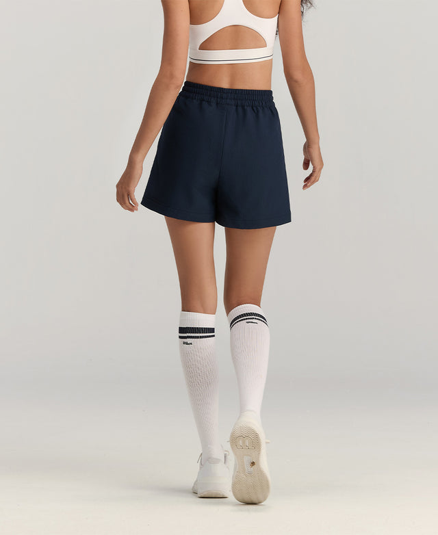 コンタクト ショートパンツ  -  クラシックネイビー