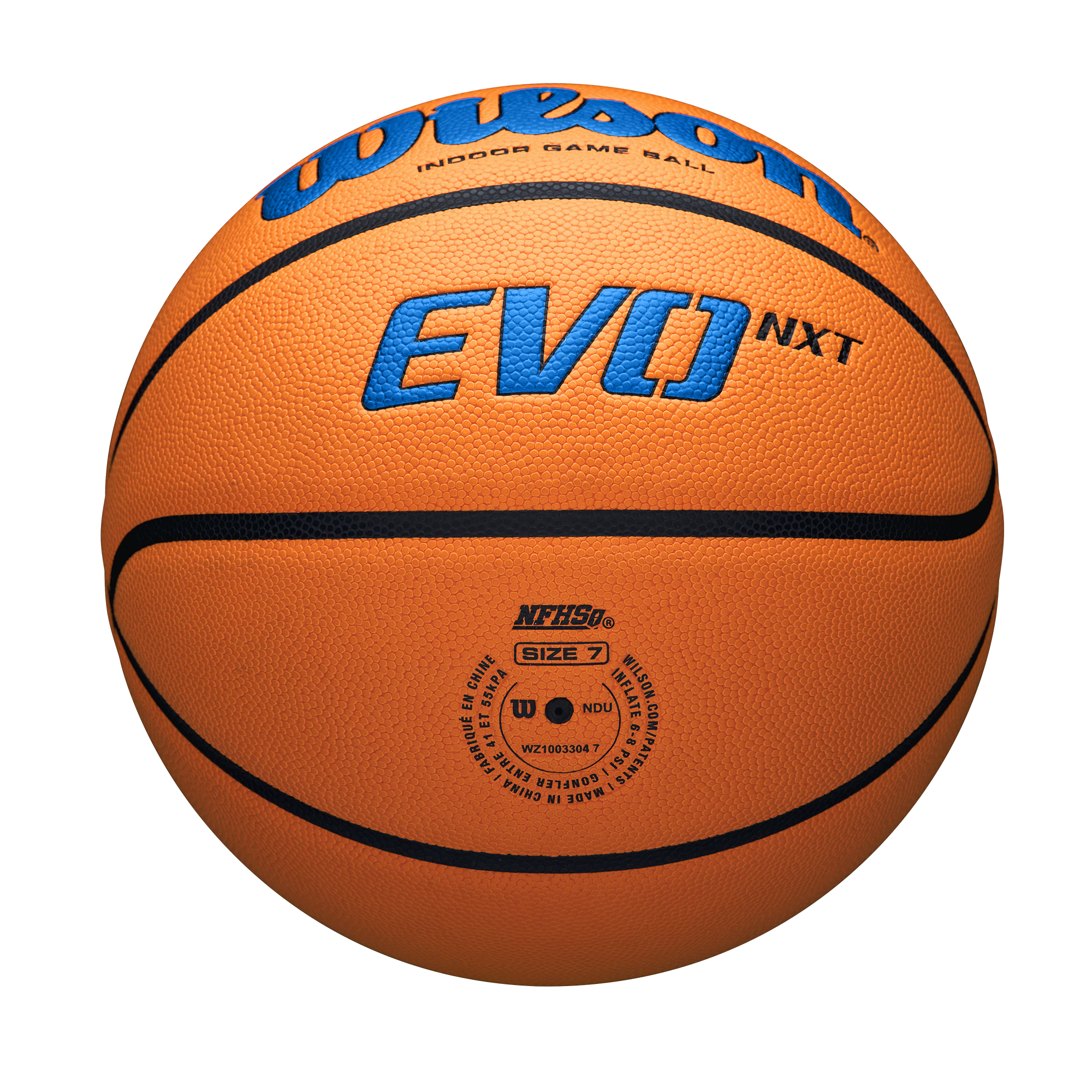 NCAA EVO NXT ゲームボール 6号/7号 人工皮革 by Wilson Japan Inflate