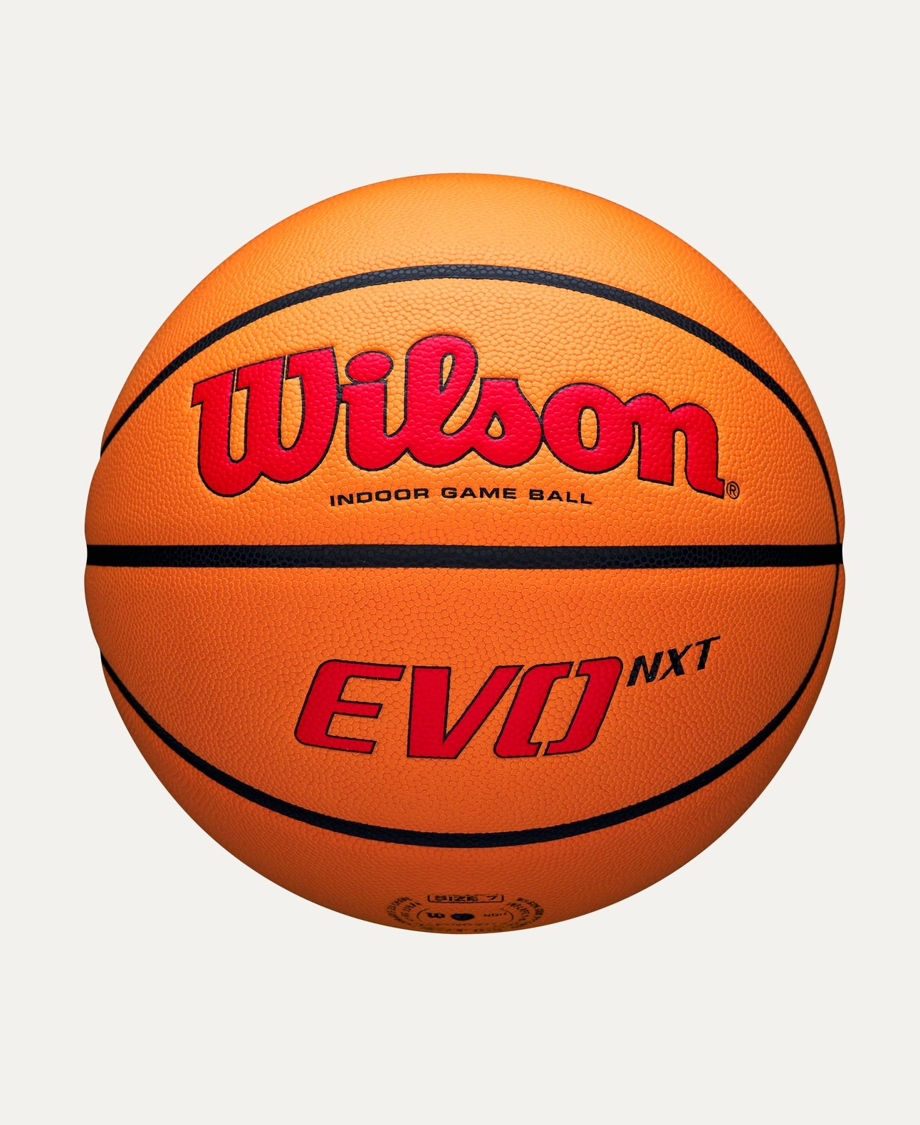 NCAA EVO NXT ゲームボール 6号/7号 人工皮革 by Wilson Japan Inflate