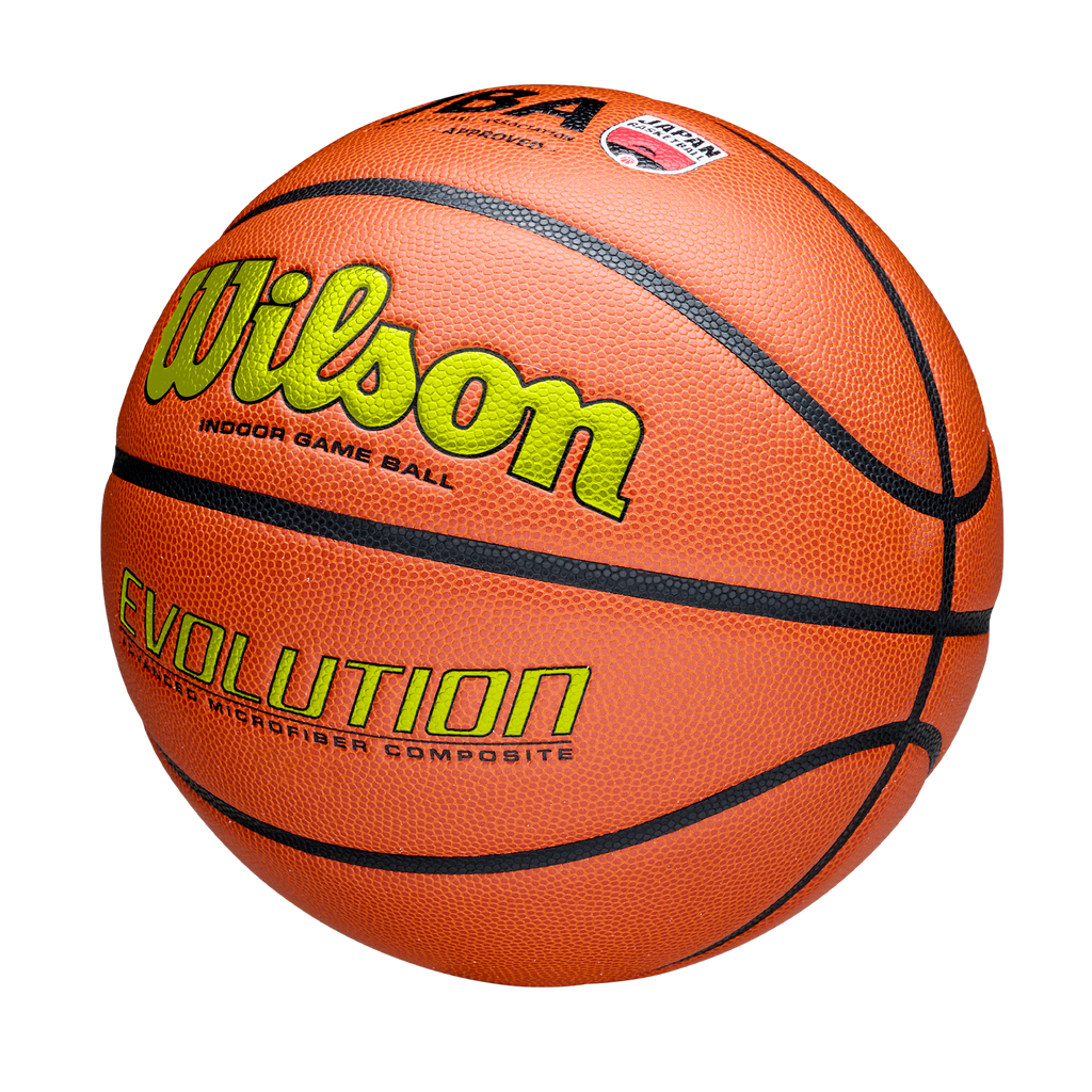 その他 basketball EVOLUTION JBA検定球 - イエロー by Wilson Japan Inflate online