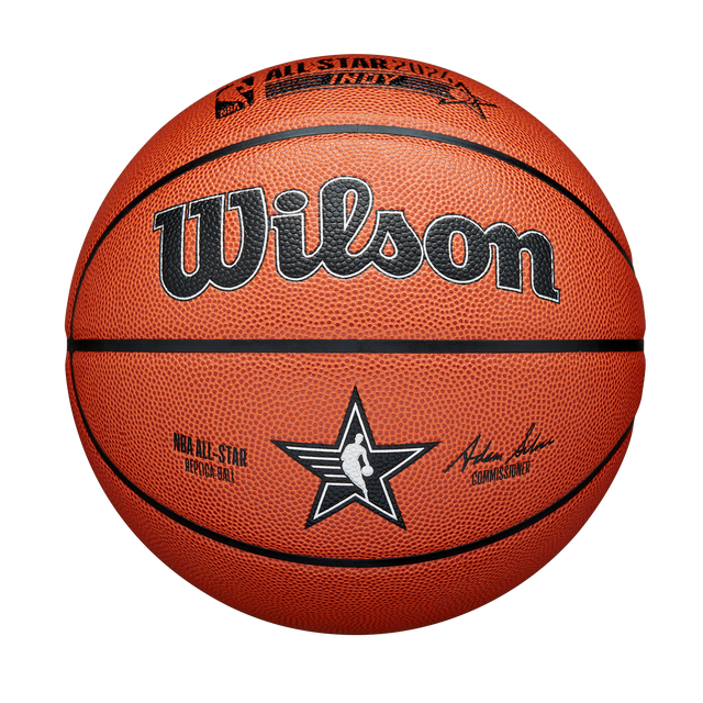 NBA 公式ゲームボール 7号 本革製 by Wilson Japan Inflate online 