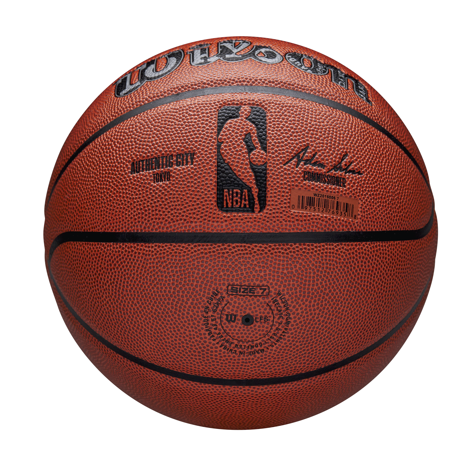 NBA AUTHENTIC CITY バスケットボール TOKYO 7号 by Wilson Japan