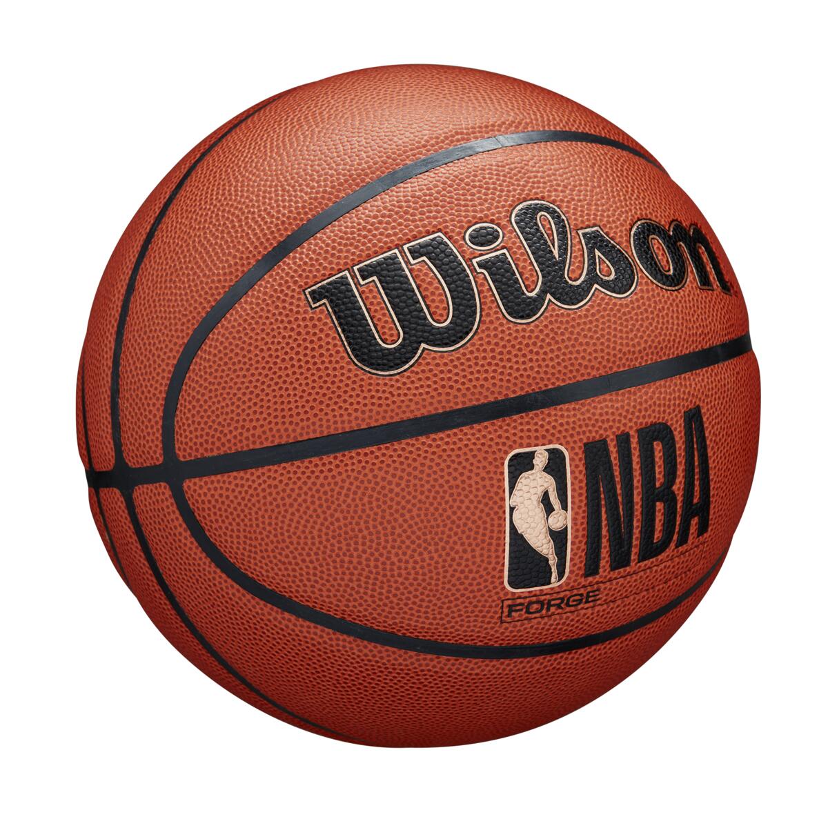NBA バスケットボール フォージ 5号/6号/7号 - ブラウン by Wilson