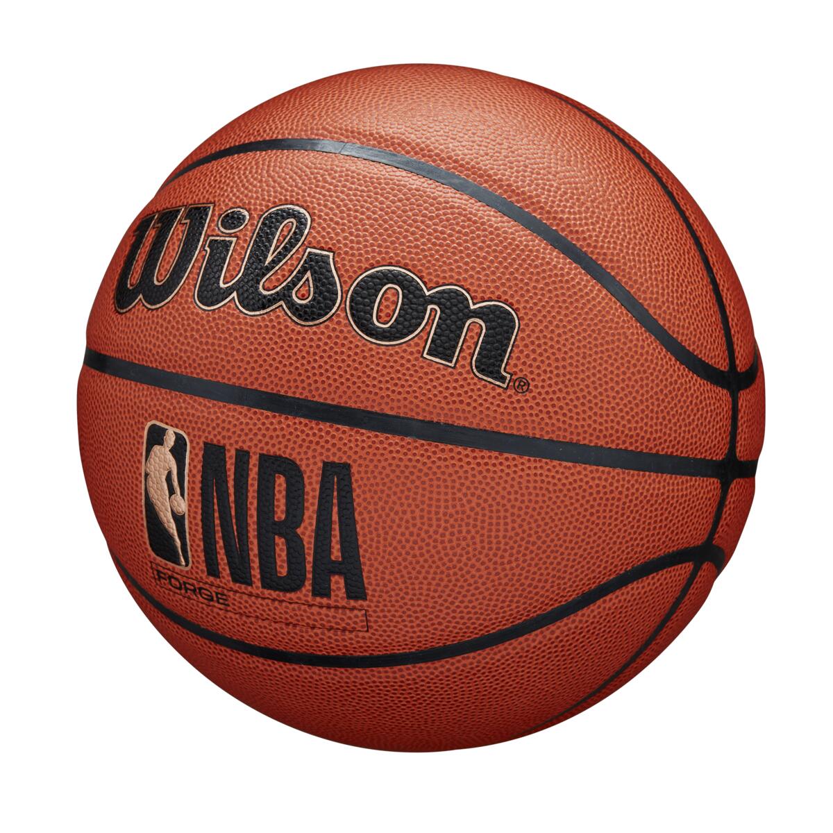 NBA バスケットボール フォージ 5号/6号/7号 - ブラウン by Wilson