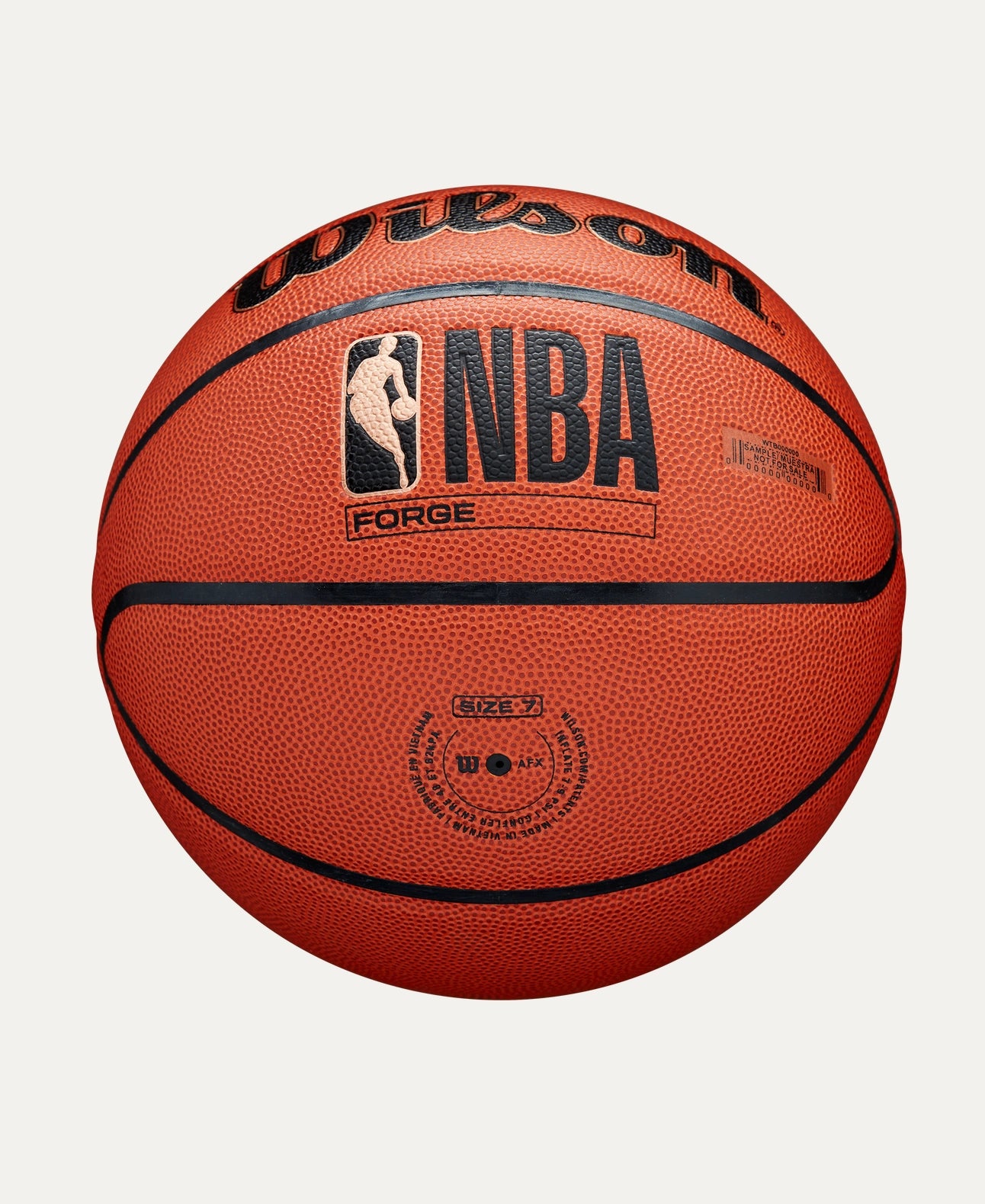 NBA バスケットボール フォージ 5号/6号/7号 - ブラウン by Wilson