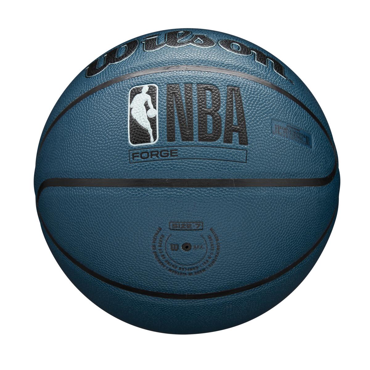 NBA バスケットボール フォージ 5号/6号/7号 - ティール by Wilson
