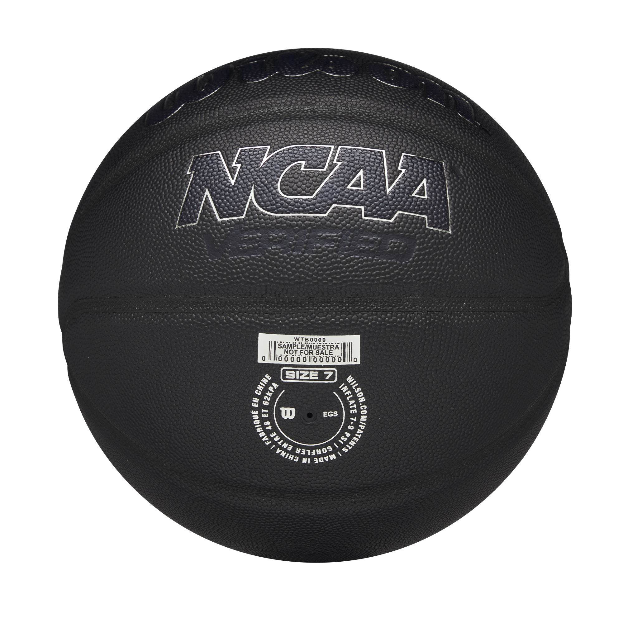 NCAA VERIFIED バスケットボール - ミッドナイトブラック by Wilson