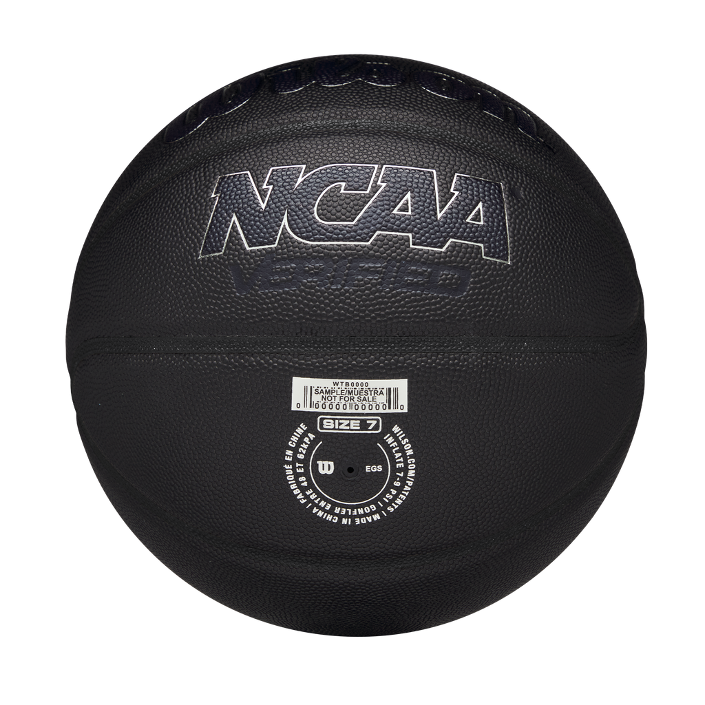 NCAA VERIFIED バスケットボール - ミッドナイトブラック by Wilson