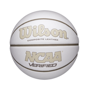 NCAA VERIFIED バスケットボール - ホワイトタン by Wilson Japan